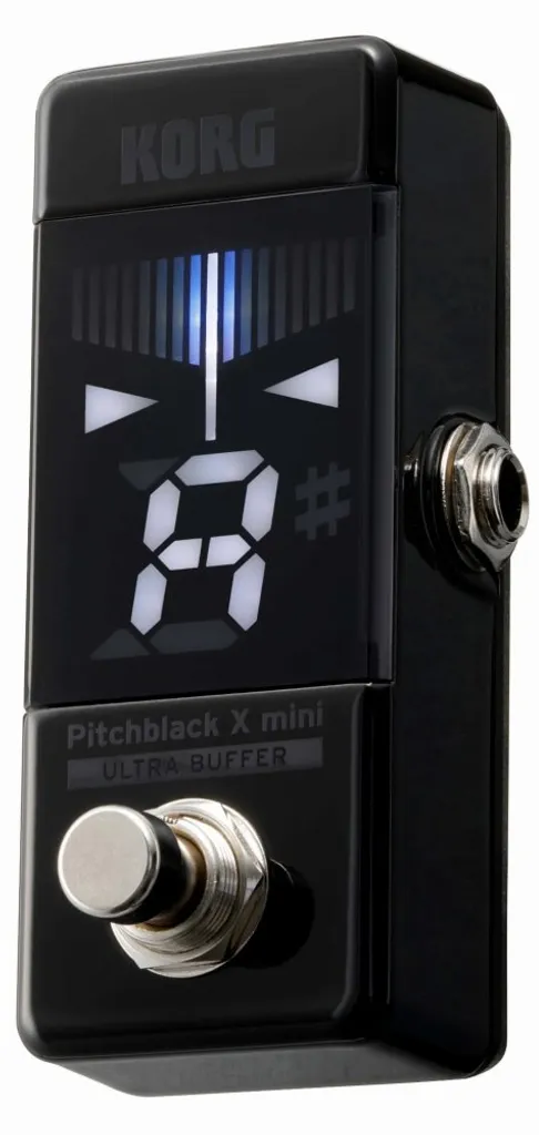 Korg Pitchblack X Mini Accordeur Gain de Place pour Pedalboard
