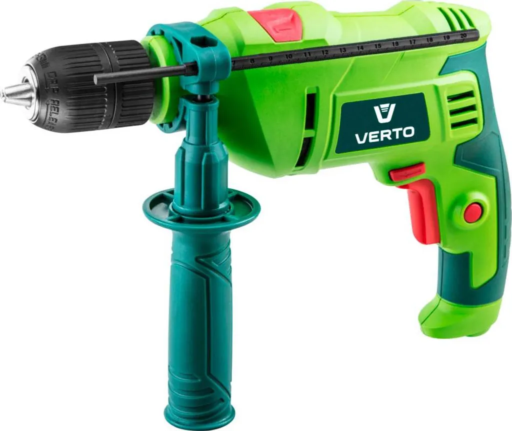 Perceuse à percussion VERTO 850 W avec mandrin auto-serrant robuste - 9
