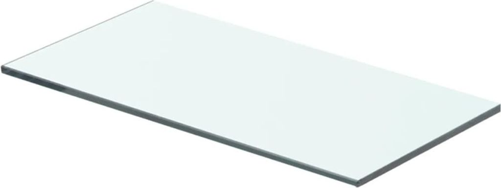 vidaXL Półki 2 szt. szkło przezroczyste 40x15 cm Zdjęcie produktu 