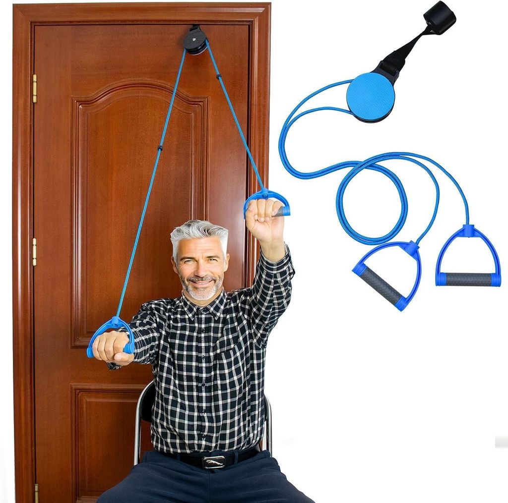 Schultertrainer Pulley,Schulter Physiotherapie Seilzug fš¹r Rehabilitation,fš¹r Training Zur Schultermobilit?t,Tš¹r H?ngen Fitness Gymnastik ...