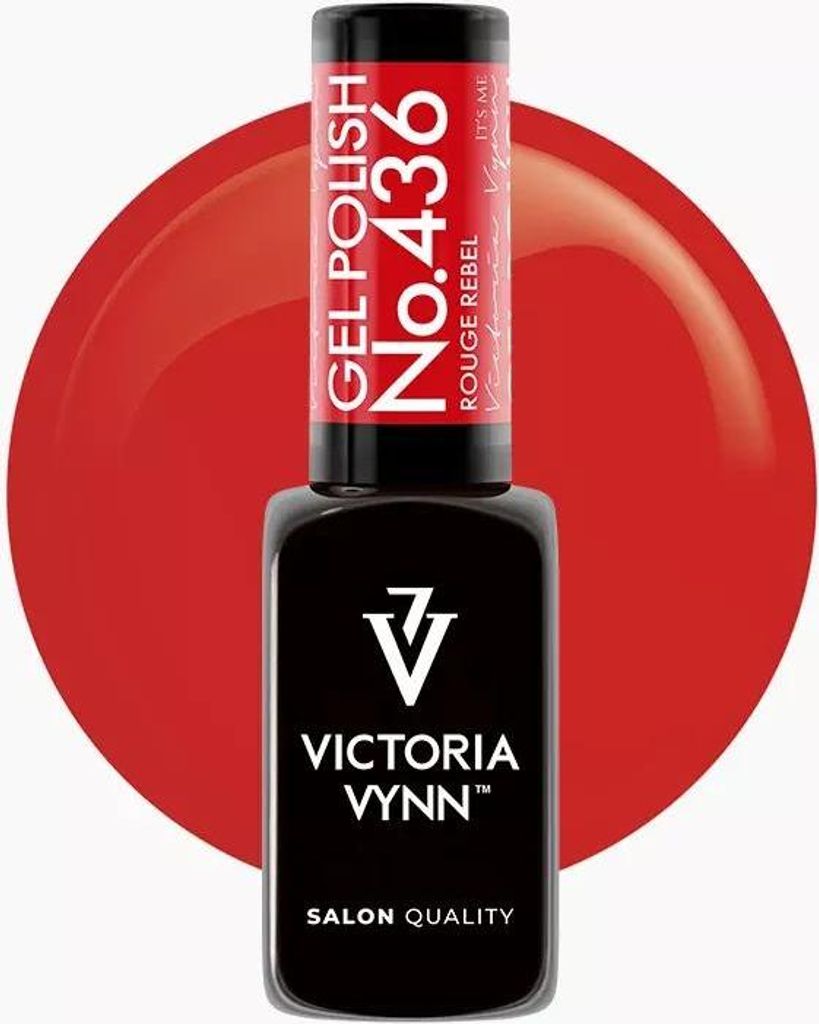 Victoria Vynn | Vernis à ongles hybride - 436 Rouge Rebel - Image du produit 