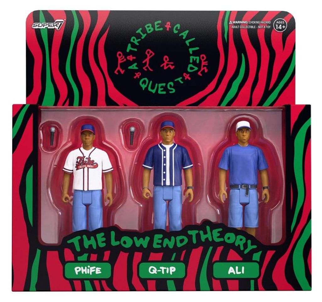 Figurines d'action ReAction de A Tribe Called Quest, lot de Image du produit 