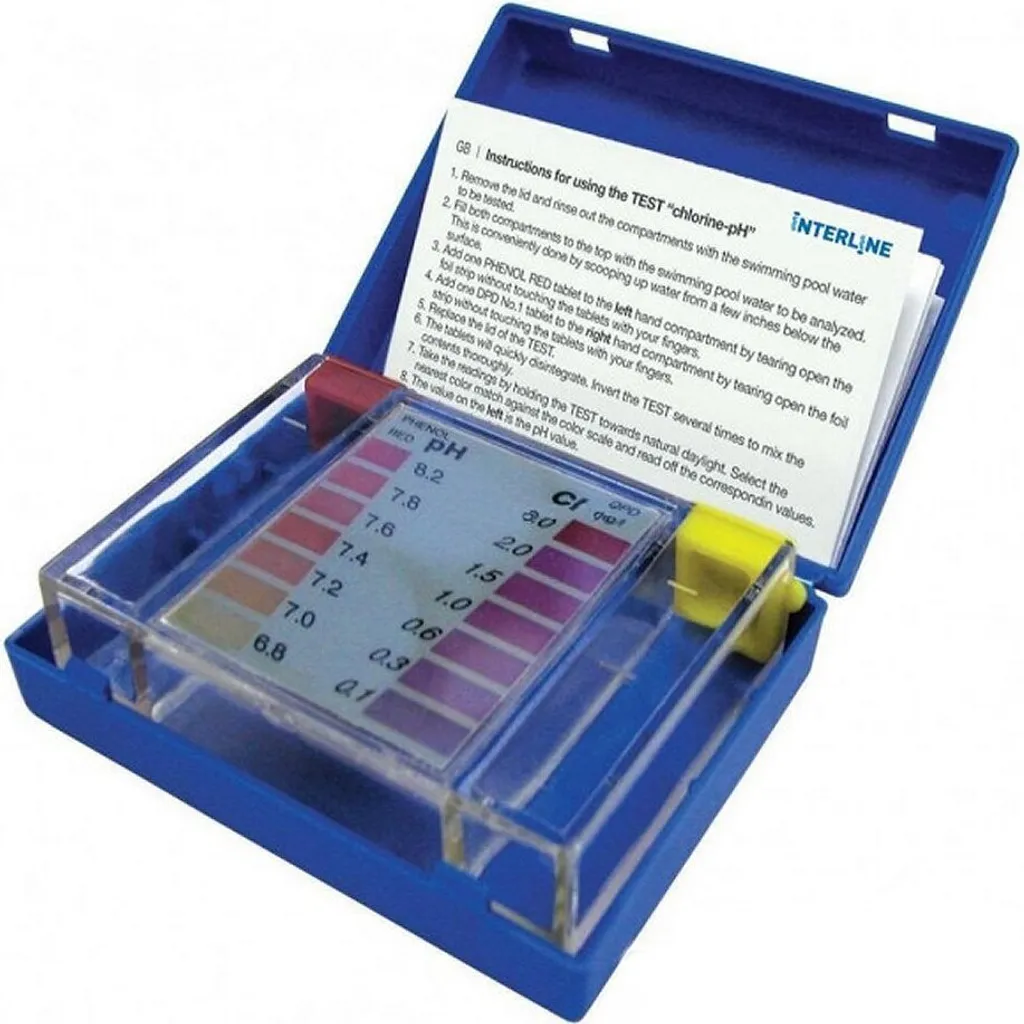 Interline pH & Chlorine Test Kit 57600020: Efficienza e Controllo Acqua