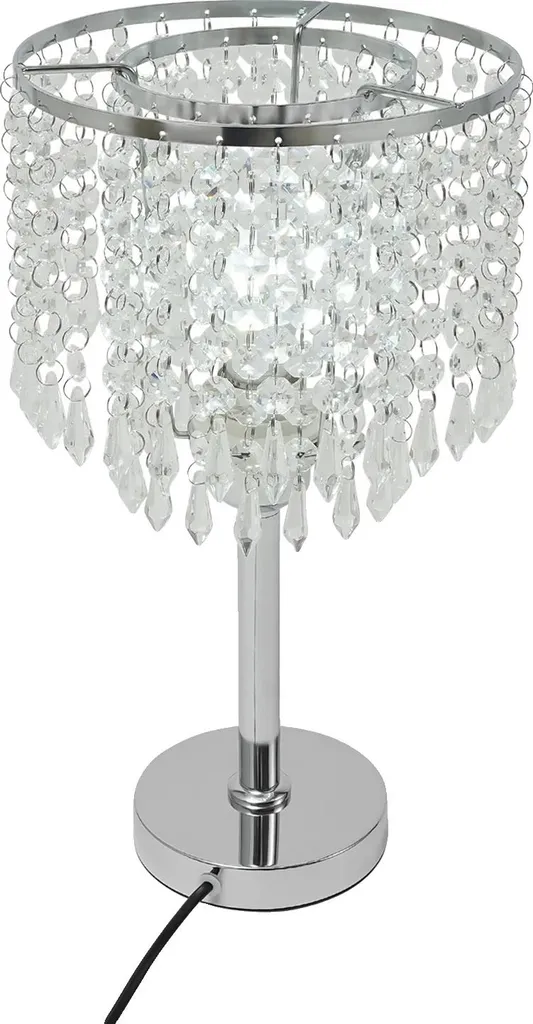 Lampada da Tavolo Design Elegante Bianco - Luce da Comodino Moderna