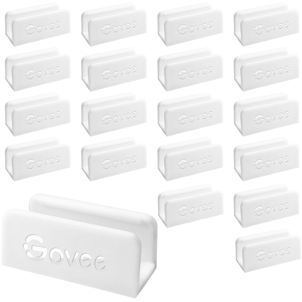 Govee Klammern für Neon LED Streifen , (20 Stück)