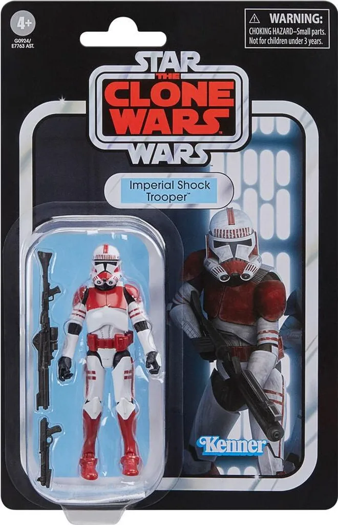 Figurine de collection Star Wars Shock Trooper 9.5cm pour Fans et Ados