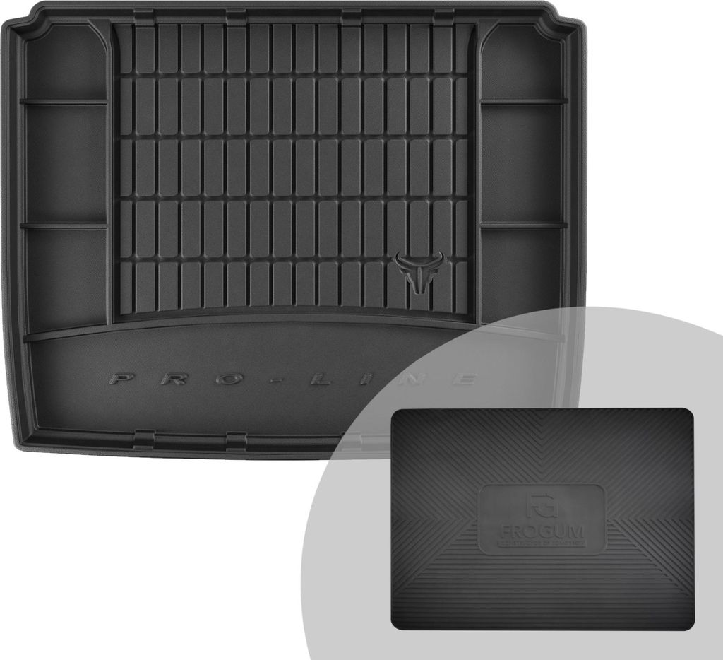 FROGUM ProLine 3D Gummimatte Exklusive Auto Kofferraummatte Kofferraumwanne für Mercedes GLB X247 ab 2019