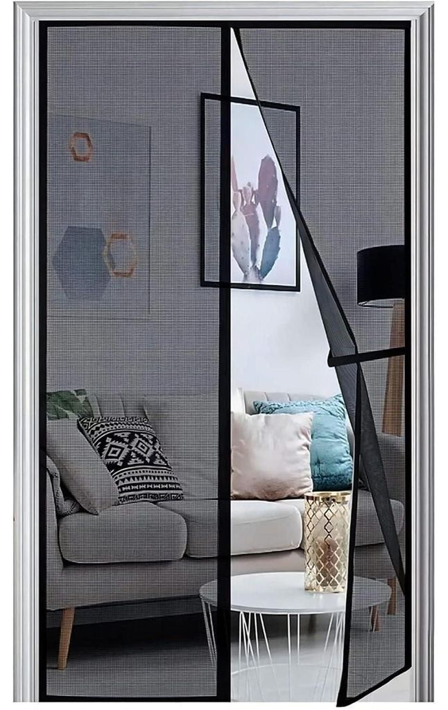 Zanzariera per porta finestra, con chiusura magnetica, Immagine del prodotto 