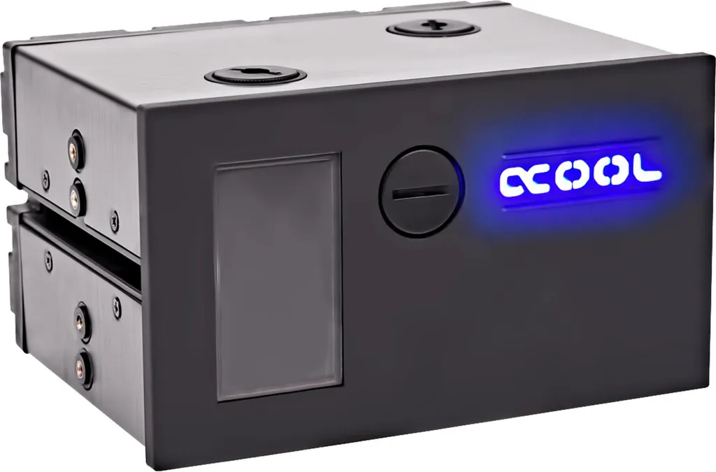 Réservoir anti-bulles Alphacool Bac à glace Single Laing D5 en acétal