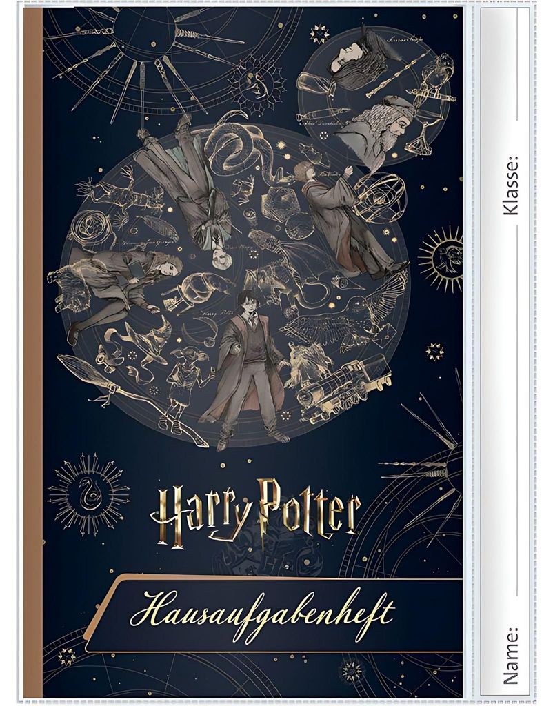 ROTH Hausaufgabenheft für clevere Faule "Harry Potter" DIN Produktbild 