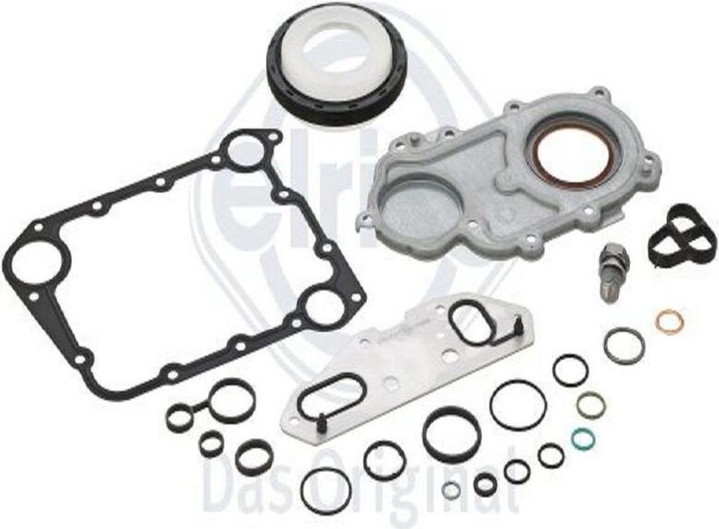 ELRING 244.710 Dichtungssatz Kurbelgehäuse für AUDI A6 Avant (4F5, C6) A4 Avant (8ED, B7) A6 Limousine (4F2, C6) A4 Limousine (8EC, B7) A6 Allroa...