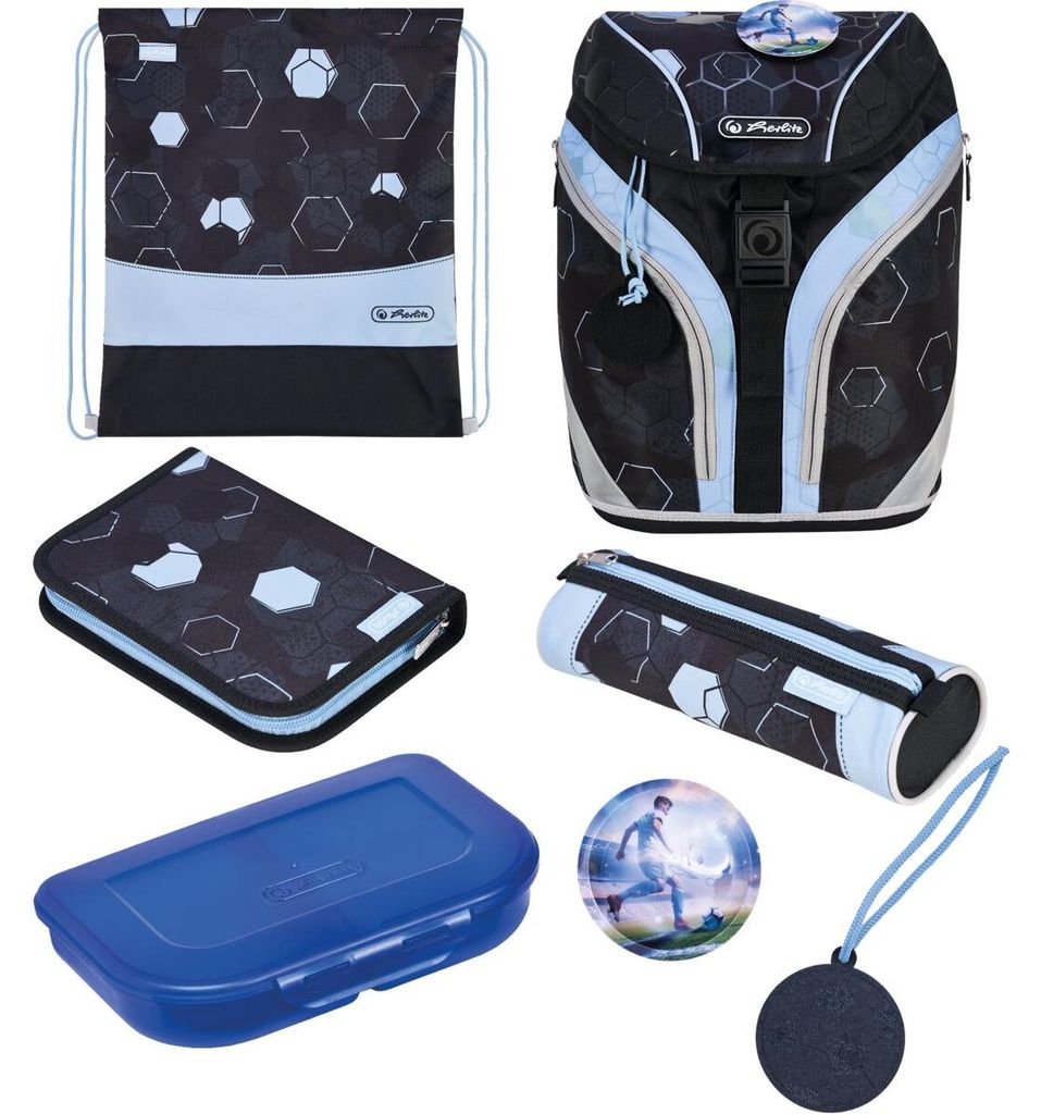 herlitz Schulranzen SoftLight Plus "Cyber Soccer"