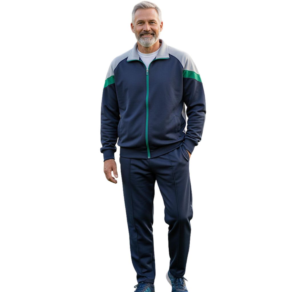 Herbold Sportswear Freizeitanzug Gr.26 blau-grau-grün