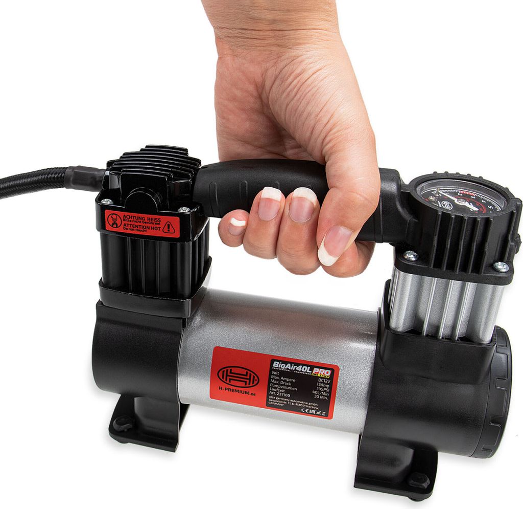 HEYNER® Auto Kompressor elektrische Luftpumpe Produktbild 6