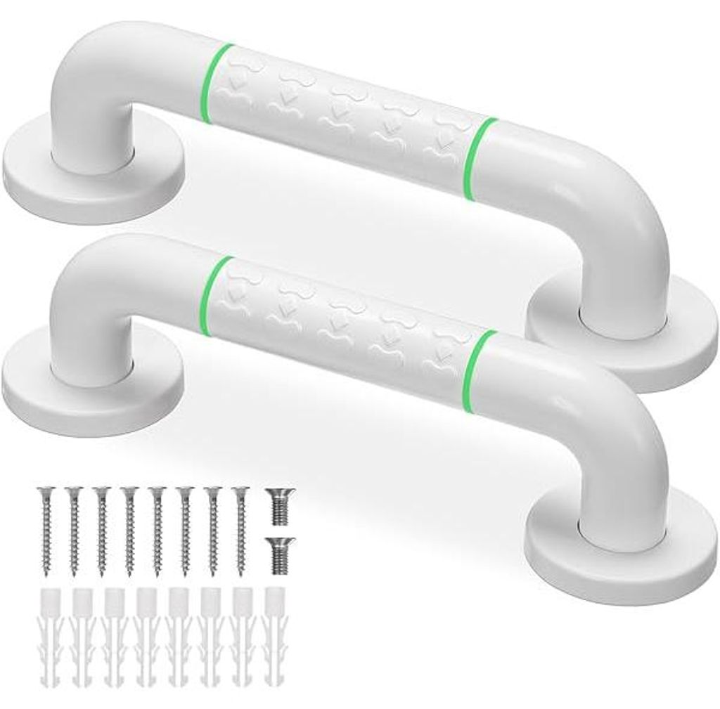 Handlauf Edelstahl 2 Stück, 30 Cm, Für Senioren Und Badewanne Dusche Toilette