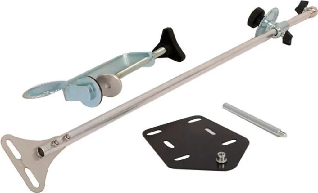 Support de Sonde pour Barque avec Tige de Balancier de 60 cm - Gris