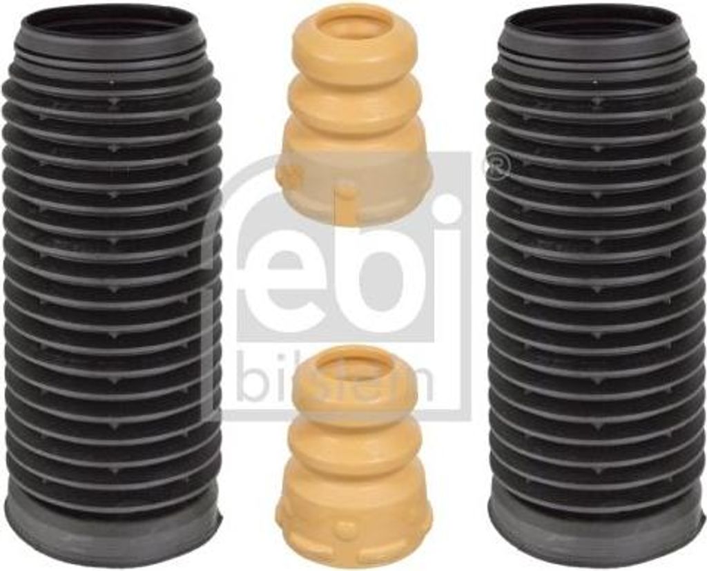 FEBI BILSTEIN 106129 Staubschutzsatz, Stoßdämpfer OE 1KD412303 kompatibel mit A3 8P, Alhambra, Altea, Altea XL, Leon, Toledo, Octavia, Superb, Be...