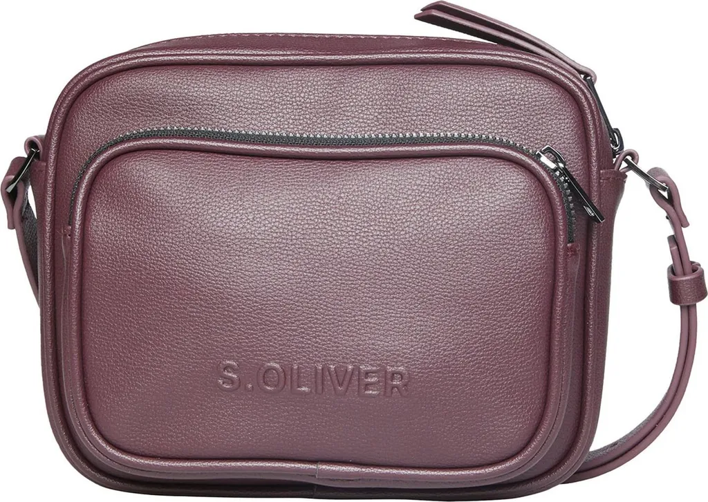 s.Oliver Borsa a Tracolla Lilac Pink Viola Scuro - Crossbody Donna