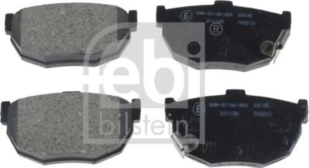 Jeu de plaquettes de frein FEBI 170259 pour Coupé Lantra et Sonata OE