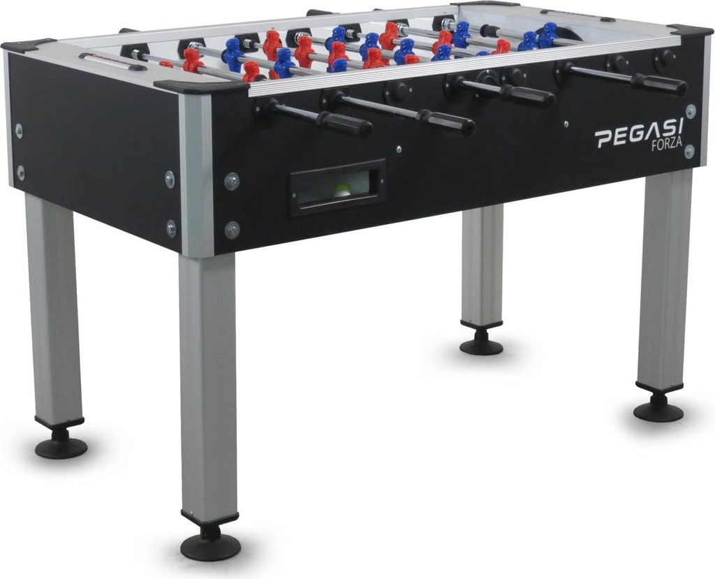 Pegasi Fußballtisch Forza - Kickertisch - Fussballtisch - Indoor Tischkicker- Fußball Tischspiel - Fussballtisch Erwachsene - Foosball Table - Sp...