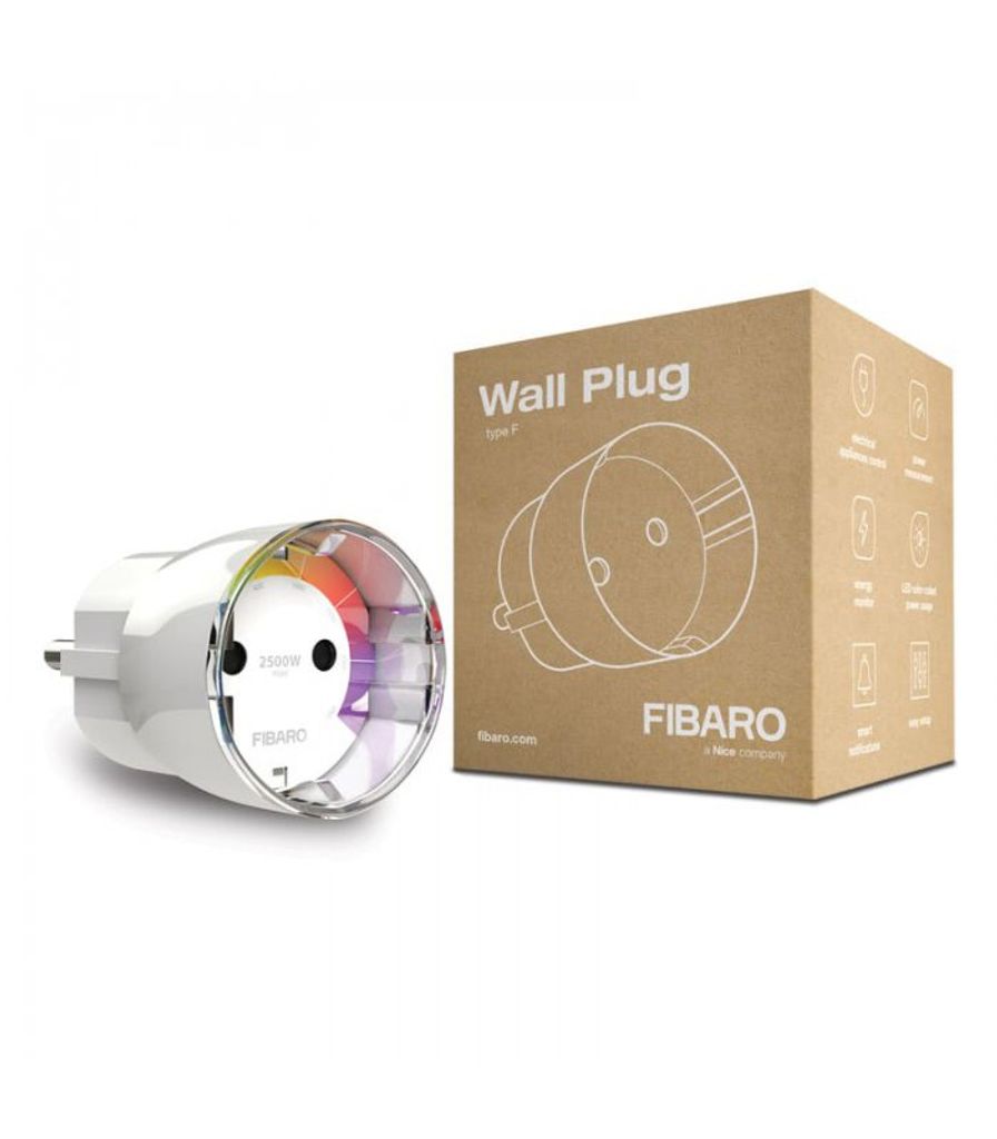 FIBARO Wall Plug / Z-Wave Plus Smart Steckdose Plug mit Produktbild 