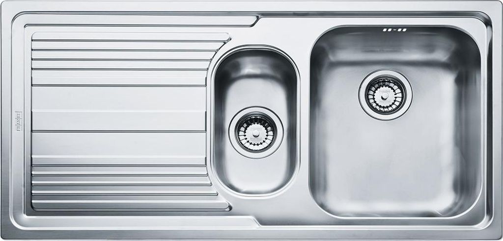 Franke LLL 651 Aufsatzwanne Rechteckig Edelstahl