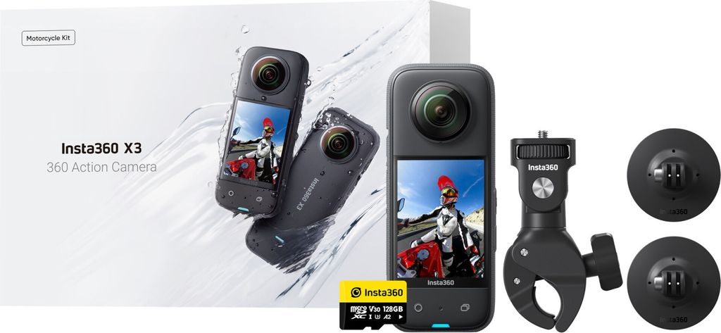 Zestaw Insta360 X3 Motorrad Edition