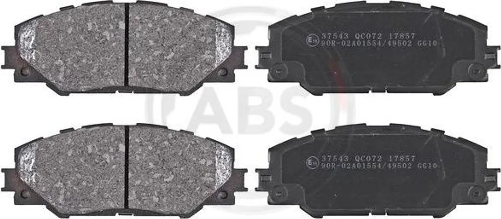 Kit plaquettes de frein pour Toyota RAV 4 et Prius - Sécurité OE 0446542140