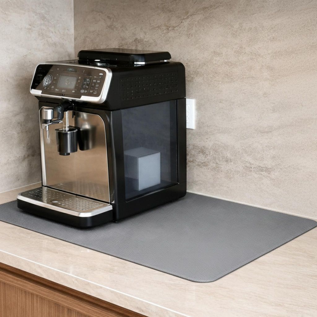 Geschirr Abtropfmatte, in grau-beige 40x60 cm