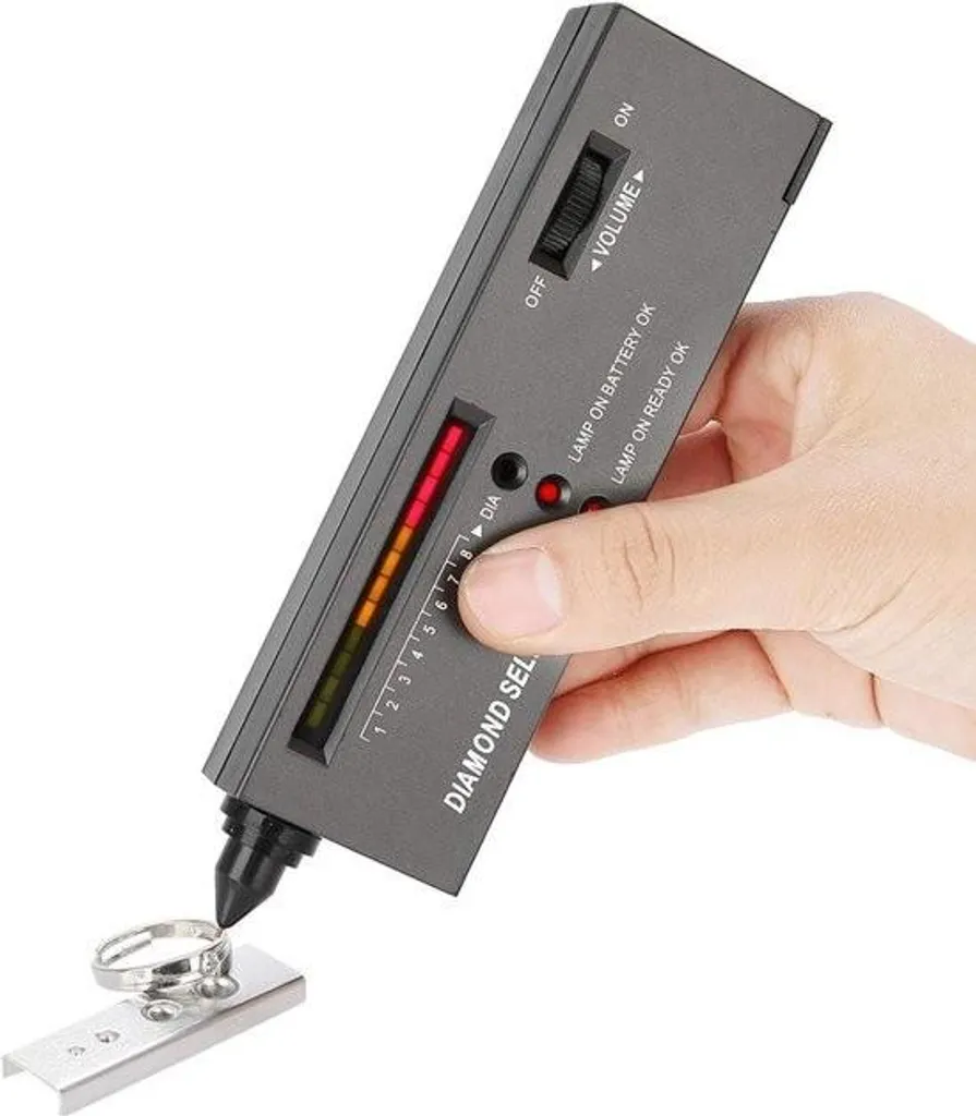 Testeur de moissanite Diamond Selector II léger avec alerte sonore