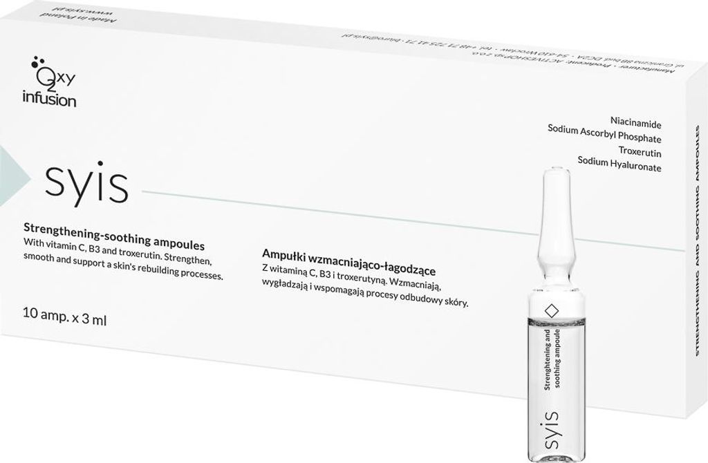 Syis Skin Strengthening and Soothing Ampoules 10 X 3 Ml Image du produit 