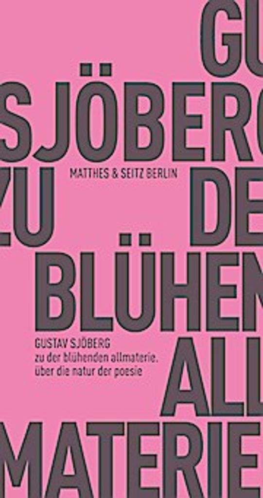 zu der blühenden allmaterie