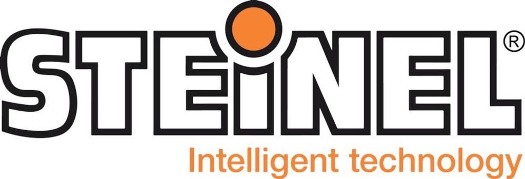 The image displays the logo and slogan of the brand STEINEL.