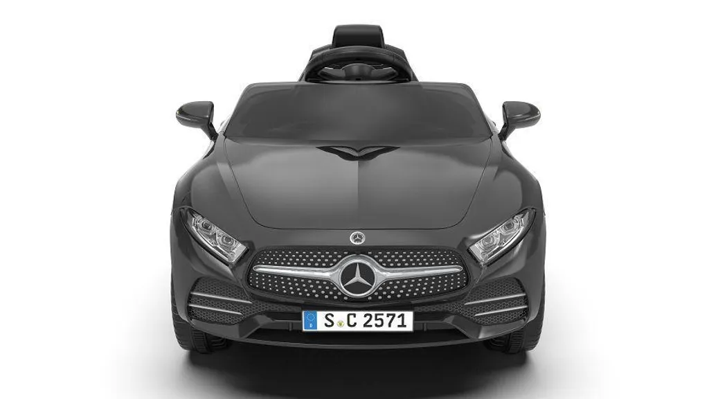 Mercedes CLS350 Enfant : Siège Cuir Confort et Roues Gomme Silencieuses
