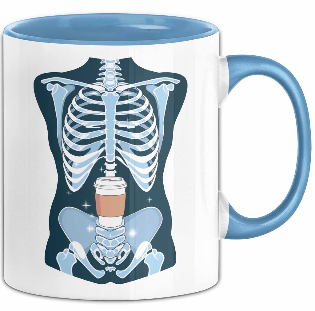 Radiologe Tasse Geschenk Lustige Geschenkidee Spruch Für Bildgebungs Profis (Blau)