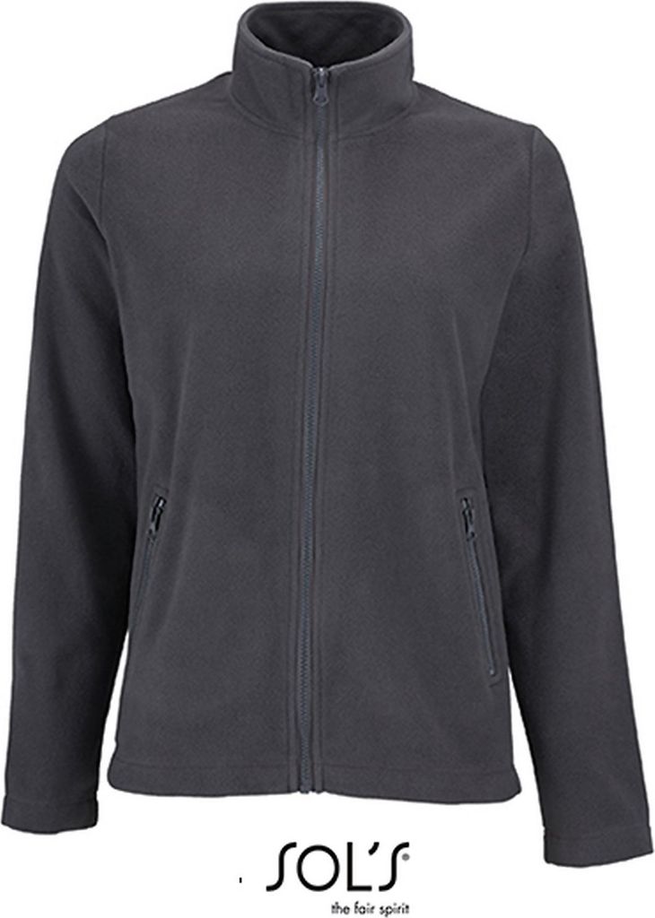 SOLs 02094 | Giacca donna in pile Norman - Colore: Grigio Immagine del prodotto 