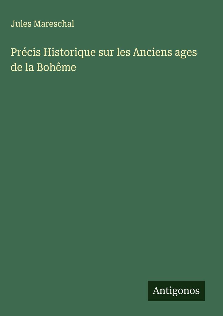 Historischer Abriss über die alten Gesichter Böhmens