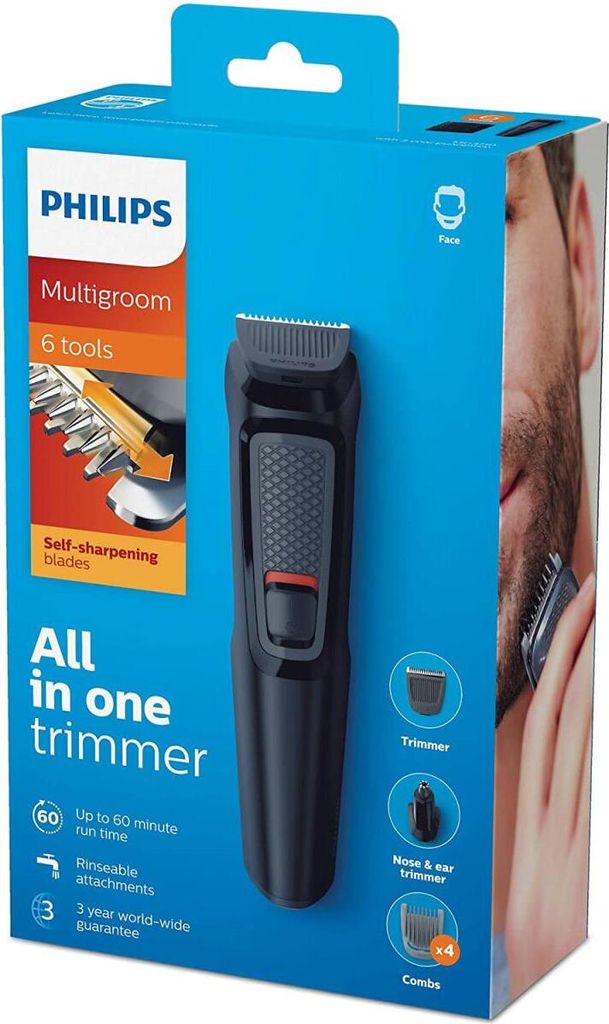 Philips 6 w 1 akumulatorowa maszynka do strzyżenia brody Zdjęcie produktu 2