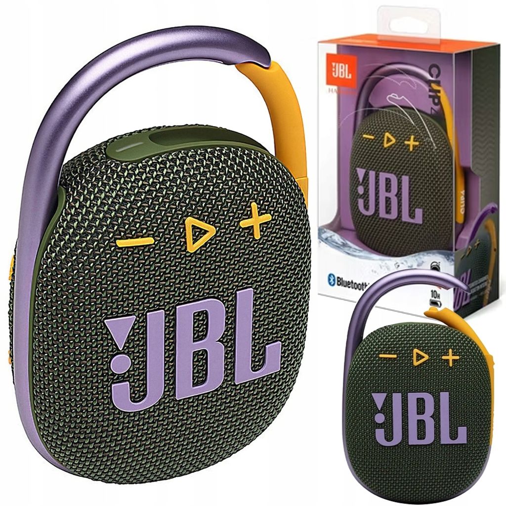 JBL CLIP 4, 1.0 kan., 3,81 cm (1.5"), 4 cm, 3,81 cm (1.5"), Zdjęcie produktu 