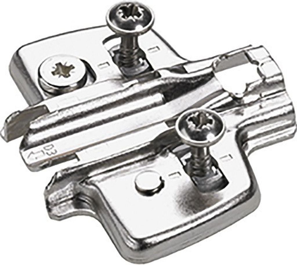 Kreuzplatte STA obsidianschwarz D=0,0mm HETTICH Produktbild 