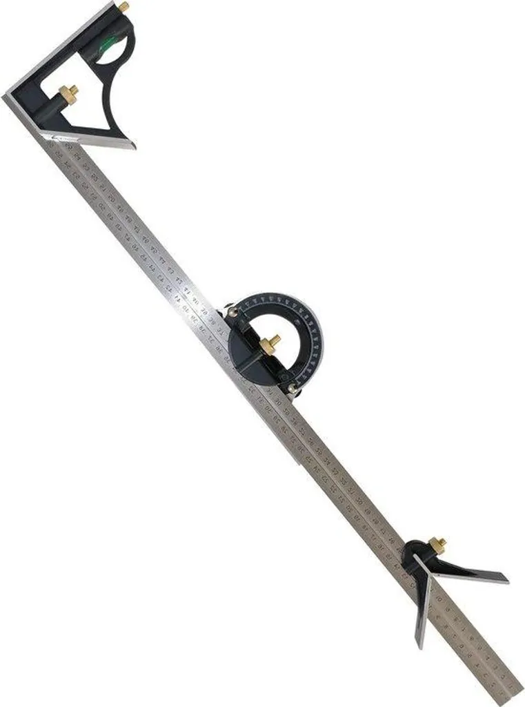 Équerre en aluminium 600 mm idéale pour la découpe de panneaux bois