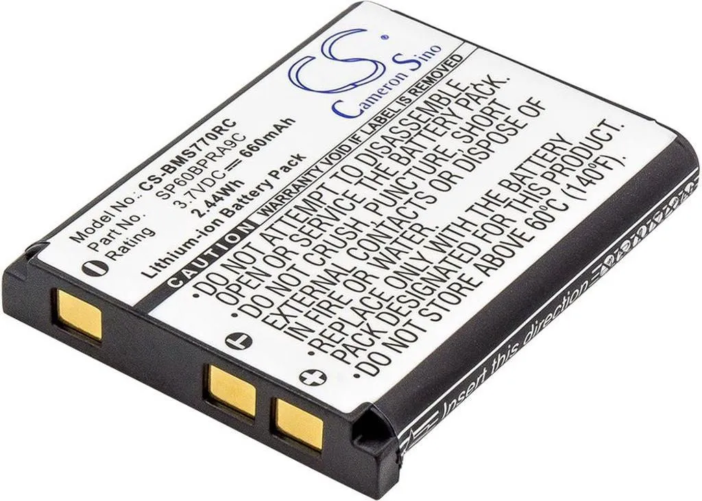 Batteria 3.7V 660mAh per Sony VGP-BMS77 - Ricambio Professionale