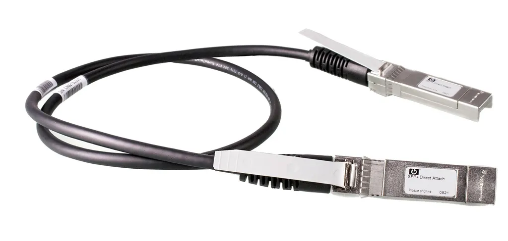 Câble Cuivre Passif 10G HPE JD095C X240 SFP+ 0.65m à Faible Latence