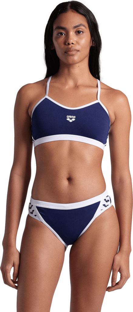 arena Icons Bikini für Damen, Farbe:Blau, Größe:36