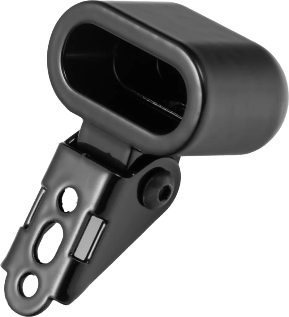 Fender Eliminator Moto Led Portatarga Posteriore Moto (Tail Tidy) Nero In Alluminio Con Luce LED - Montaggio Universale Portatarga Moto Tail Tidy