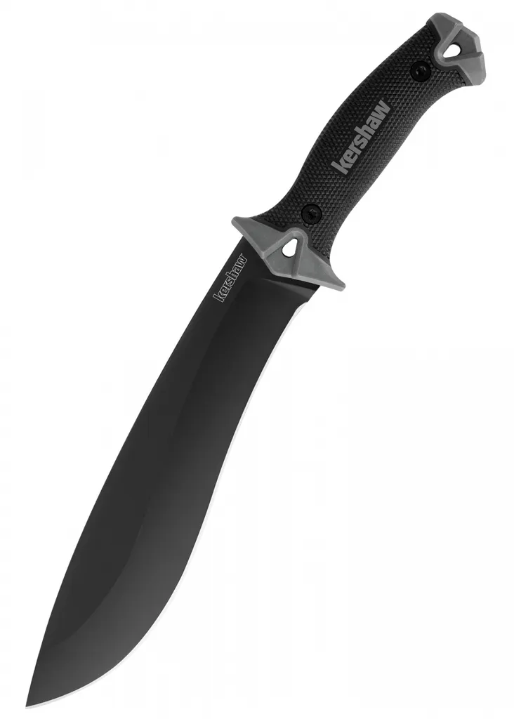 Machette de Campement Kershaw Camp 10 Lame Acier Carbone Polyvalente Noire