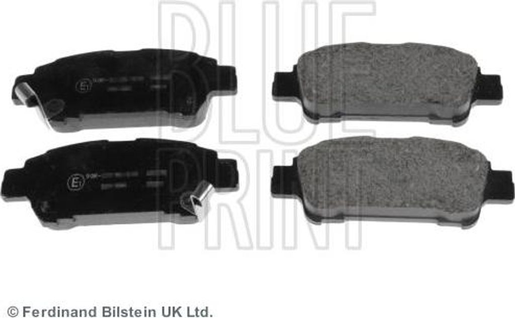 BLUE PRINT ADT342119 Bremsbelagsatz, Scheibenbremse OE V9118B032 kompatibel mit Avensis, Previa