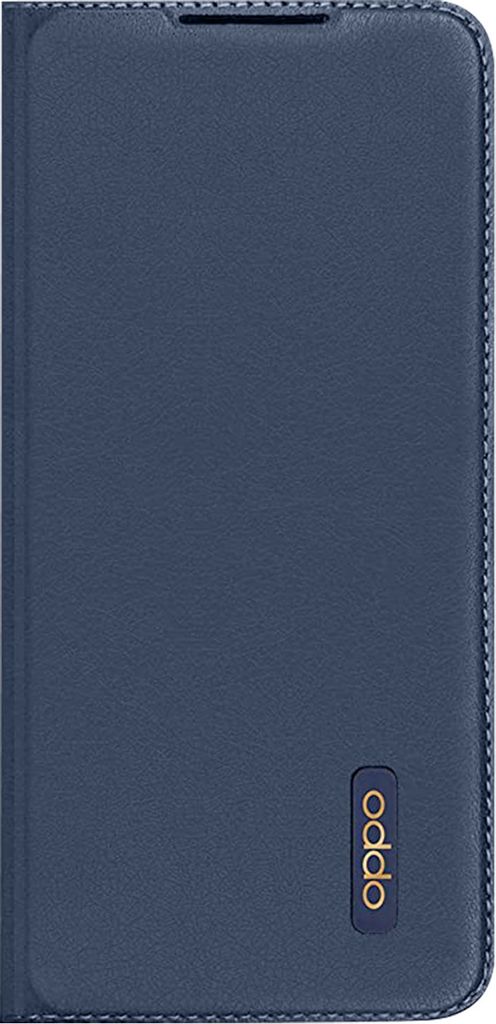 Oppo Bookcover Polyurethanfür Find X2 Pro (Dunkelblau) Produktbild 