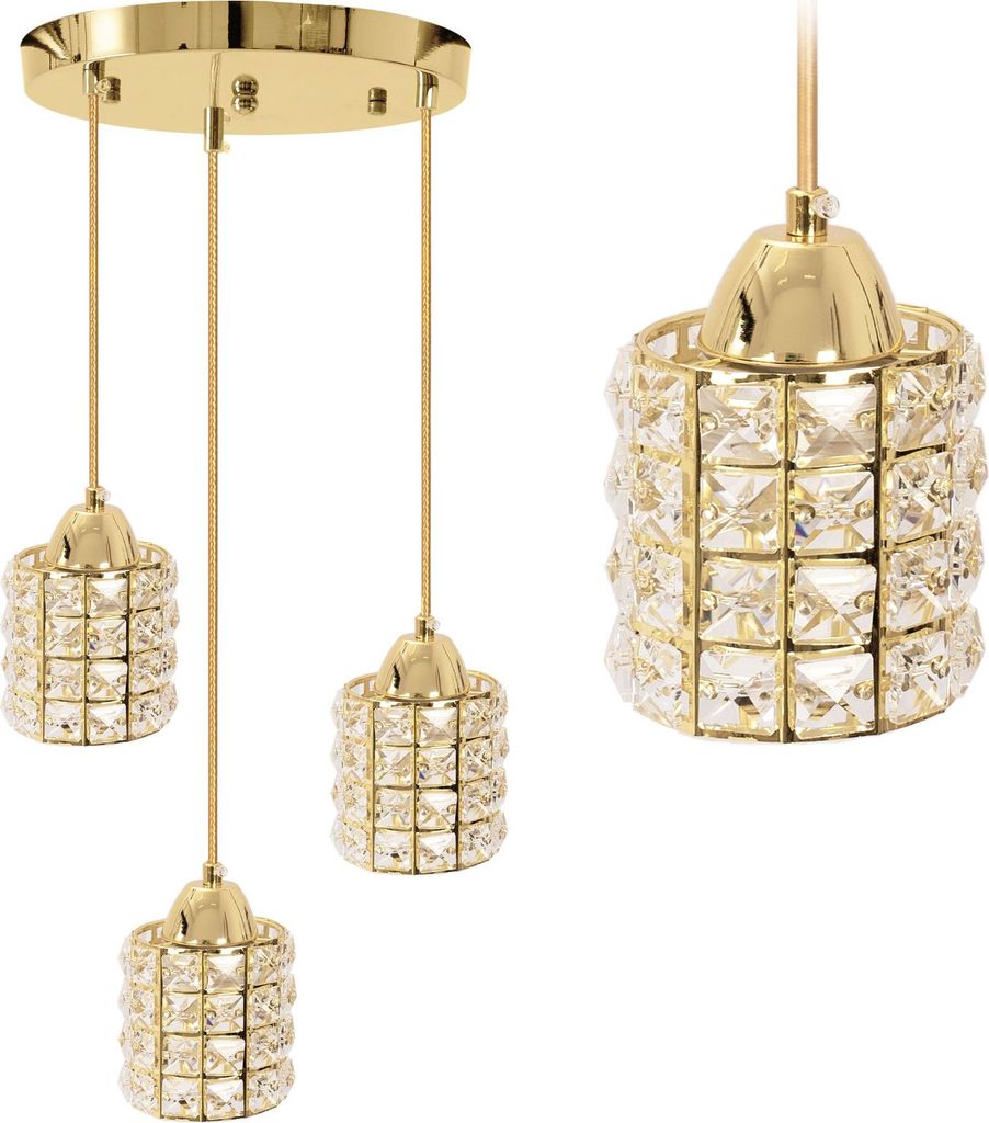 Toolight Hängelampe APP726-3CRP GOLD