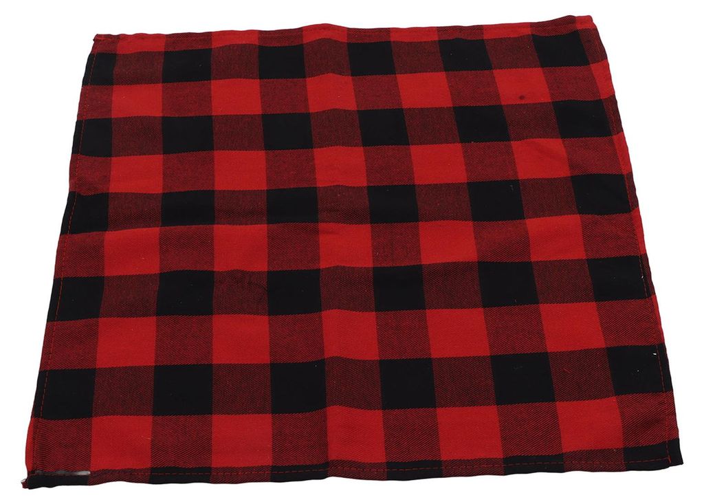 5-teiliges Weihnachtstischdecken-Set, 45 x 45 cm, dekoratives Muster, strapazierfähige, wiederverwendbare Polyester-Tischdecke für Partys und Abe...